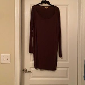 Piko Brown Dress